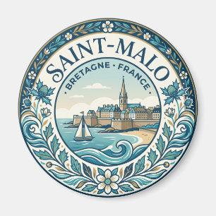 Saint-Malo France Magnet