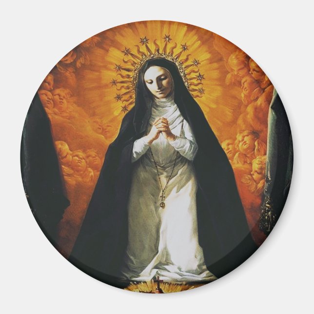 Saint Margaret Mary Alacoque Magnet (Front)