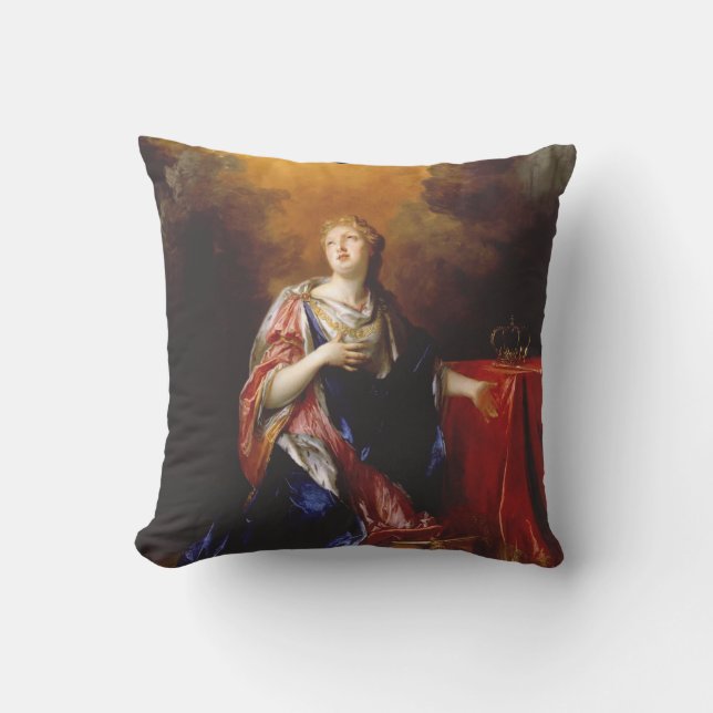 Saint Margaret of Scotland Cushion (Front)