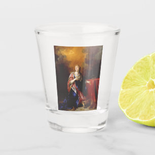 Saint Margaret of Scotland Shot Glass