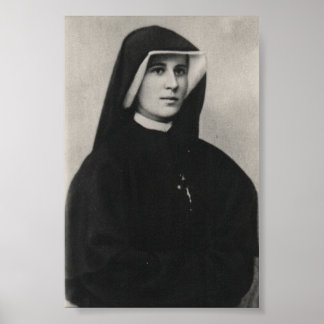 Saint Maria Faustina Kowalska (1905-1938) Poster