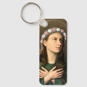 Saint Maria Goretti Key Ring