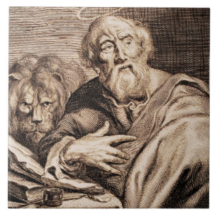 Saint Mark the Evangelist and Martyr Ceramic Tile