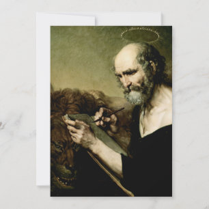 Saint Mark the Evangelist  Holiday Card