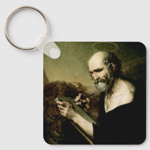 Saint Mark the Evangelist Key Ring