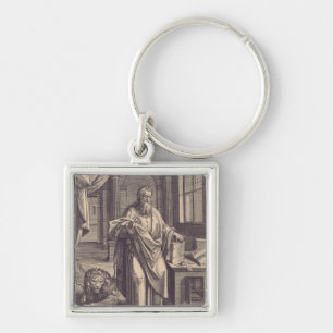 Saint Mark the Evangelist Key Ring