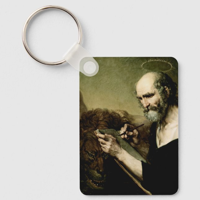 Saint Mark the Evangelist Key Ring (Front)
