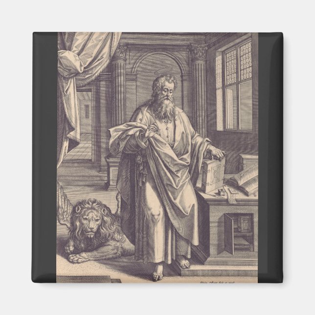 Saint Mark the Evangelist Magnet (Front)