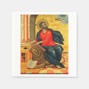 Saint Mark the Evangelist orthodox icon Napkin