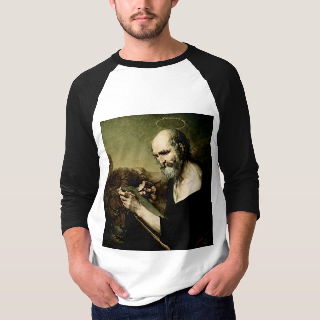 Saint Mark the Evangelist Premium Venetian Majesty T-Shirt (Front)