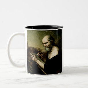 Saint Mark the Evangelist Two-Tone Coffee Mug