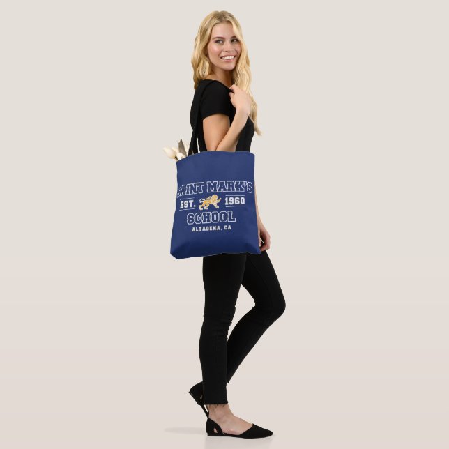 Saint Mark's Shopping Tote Bag (On Model)