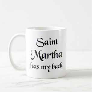 saint martha coffee mug