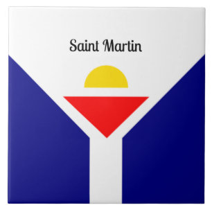 Saint Martin, Caribbean  Ceramic Tile