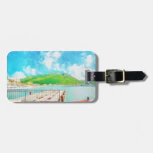 Saint Martin Luggage Tag