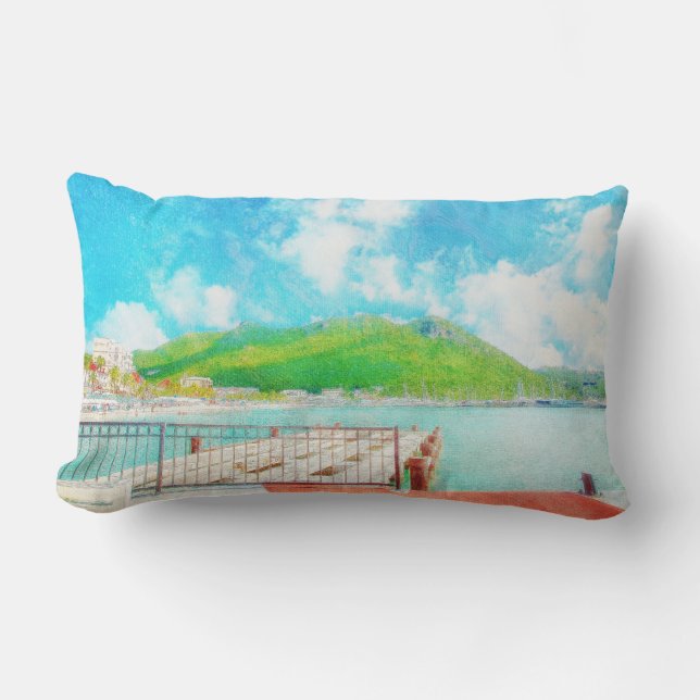 Saint Martin Lumbar Cushion (Front)