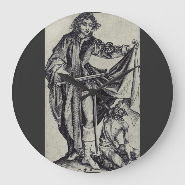 Saint Martin of Tours Large Clock (Front)