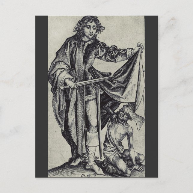 Saint Martin of Tours Postcard (Front)