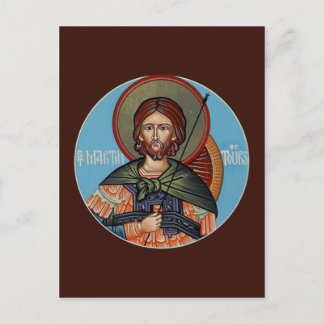 Saint Martin of Tours Prayer Card