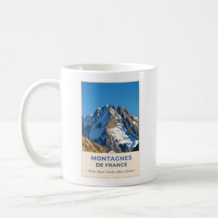 Saint-Martin-Vésubie, France – Snowy Peaks Coffee Mug