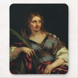 Saint Martina of Rome by Pietro Berrettini Mouse Pad