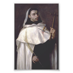 Saint Martyr Angelus of Jerusalem Photo Print