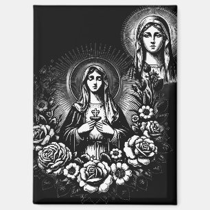 Saint Mary Catholic Christian Catholic Faith Gift Magnet