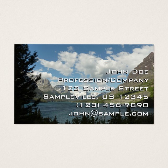 Saint Mary Lake II at Glacier National Park (Front)