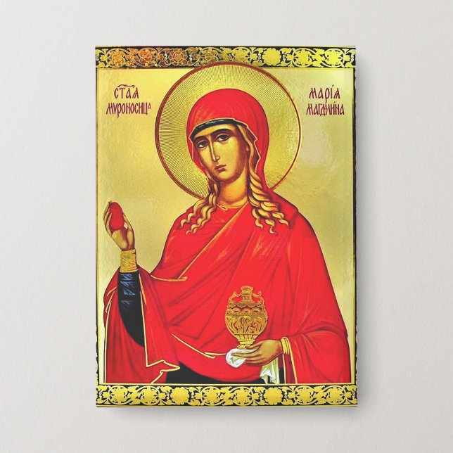 Saint Mary Magdalene orthodox icon (Front)