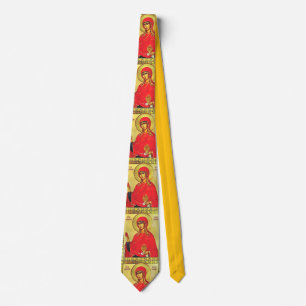 Saint Mary Magdalene orthodox icon Tie