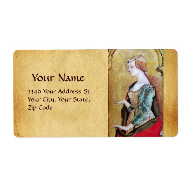 SAINT MARY MAGDALENE Parchment (Front)