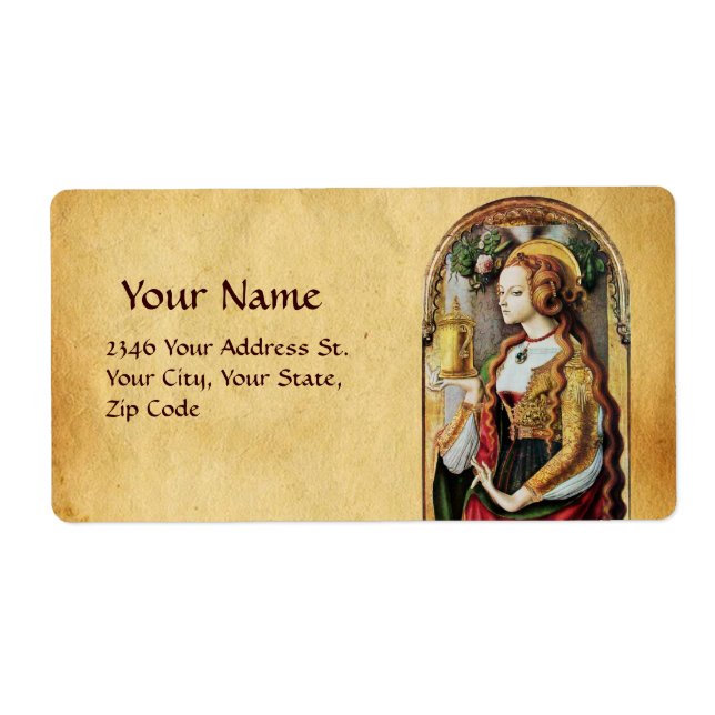 SAINT MARY MAGDALENE Parchment (Front)