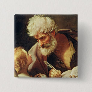 Saint Matthew 15 Cm Square Badge