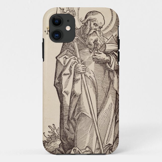Saint Matthew from Christ and the Apostles Case-Mate iPhone Case (Back)