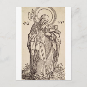 Saint Matthew from Christ and the Apostles Postcard