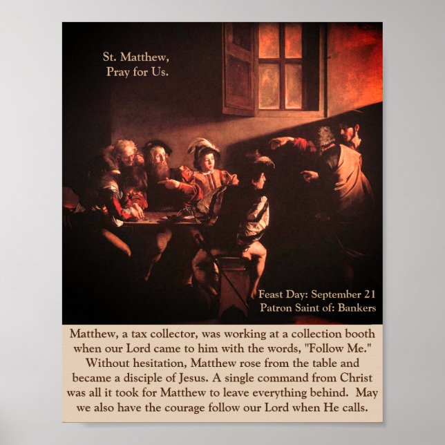 Saint Matthew Poster (Front)