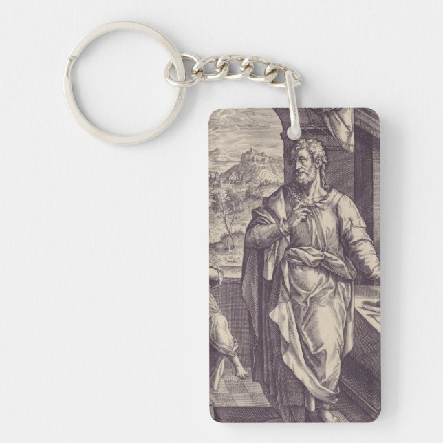 Saint Matthew the Apostle Key Ring (Front)