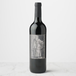 Saint Matthew the Apostle Wine Label