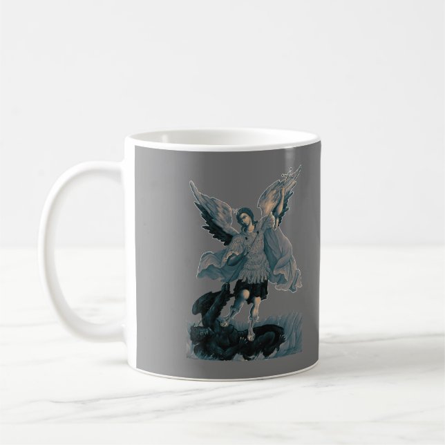 Saint Michael Archangel 2  Coffee Mug (Left)