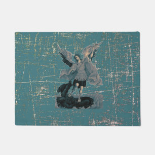 Saint Michael Archangel 2 Doormat