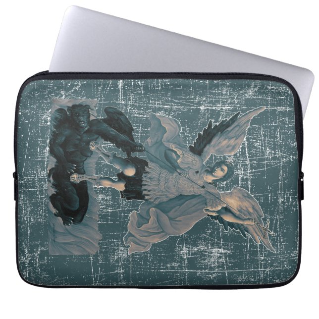 Saint Michael Archangel 2 Laptop Sleeve (Front)