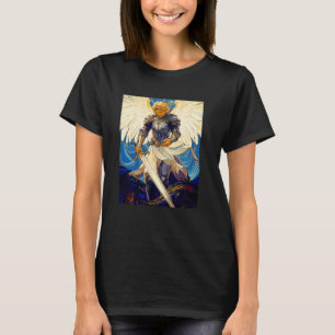 Saint Michael Archangel Catholic Christian Women T-Shirt