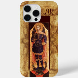 SAINT MICHAEL ARCHANGEL WITH DRAGON monogram iPhone 15 Pro Max Case