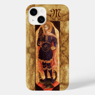 SAINT MICHAEL ARCHANGEL WITH DRAGON monogram Case-Mate iPhone 14 Case