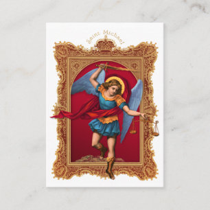 Saint Michael, Defend Us Business Card