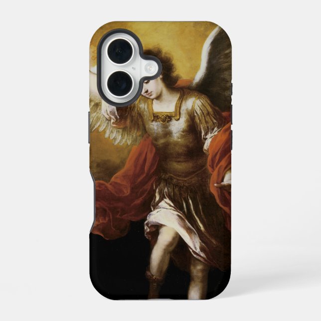 Saint Michael iPhone 16 Case (Back)