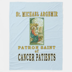 SAINT MICHAEL of ARGEMIR FLEECE BLANKET