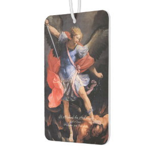 Saint Michael the Archangel Car Air Freshener