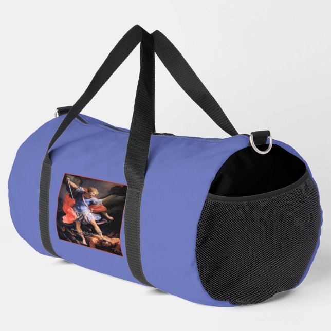 Saint Michael the Archangel Duffle Bag (Right Corner)