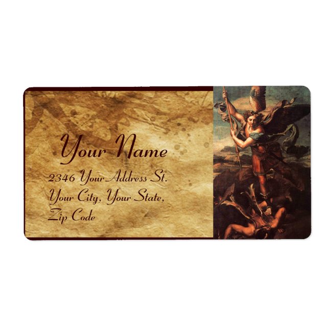 SAINT MICHAEL VANGUISHING SATAN (Front)